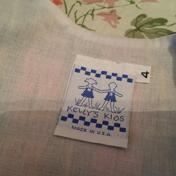 Kellys Kids Size 4 Red Black Plaid Jumper Dress - Picture 8 of 8